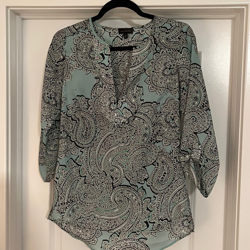 The Limited Printed Blouse- XS